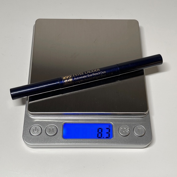 READ Estee Lauder AUTOMATIC Eye Pencil DUO Lipstick Liner in 17 Charcoal TESTER - Picture 10 of 10